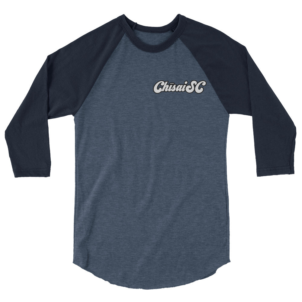 3/4 sleeve raglan shirt
